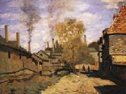 Claude Monet The Robec Stream oil painting artist